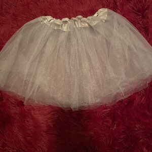 Silver TuTu see through layering Skirt